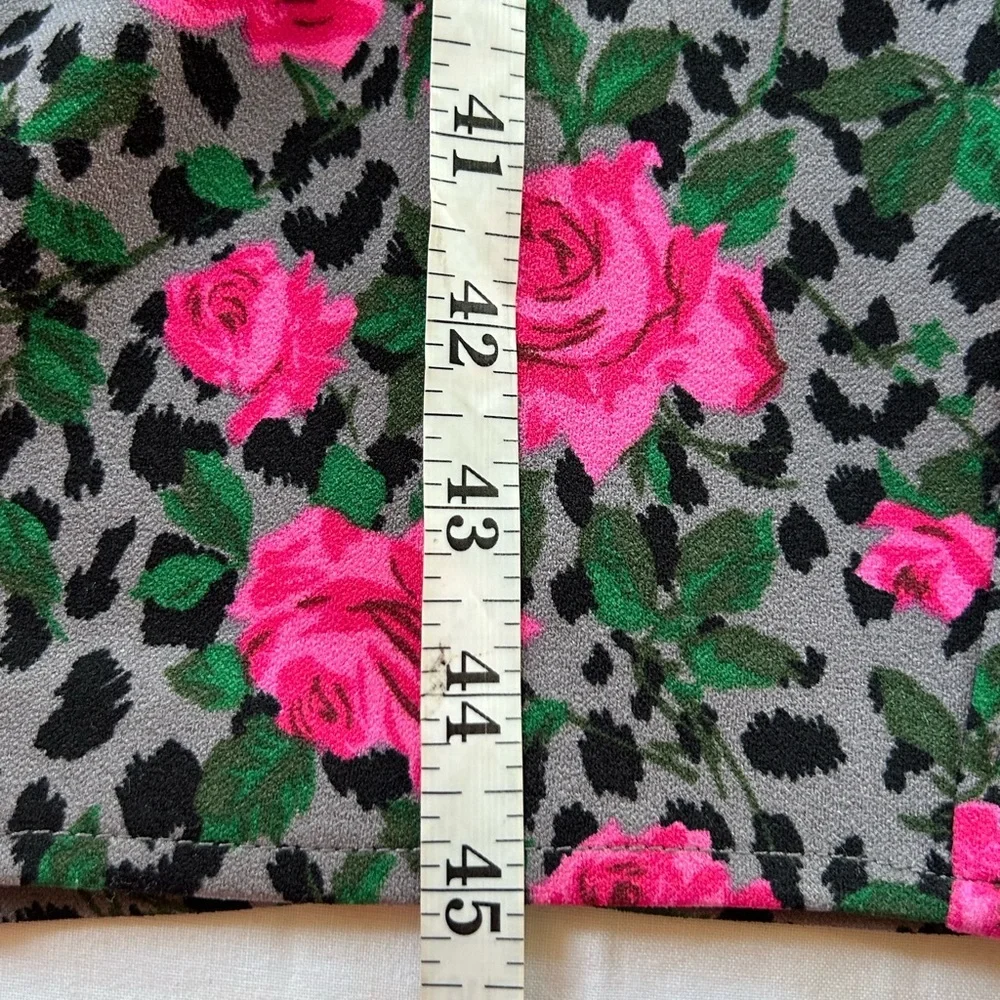 BETSY JOHNSON  floral spaghetti stripes bodycon dress NWT sz 4 - Picture 13 of 15